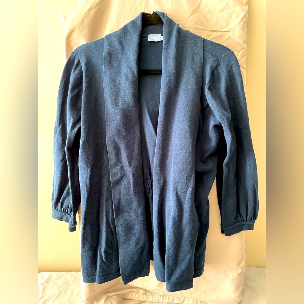 Open cardigan